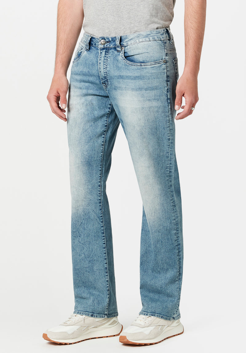 Buy Flying Machine Michael Slim Tapered Fit Lightly Distressed Jeans -  NNNOW.com